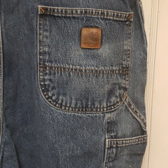 Carhartt Orginal Dungaree Fit Jeans40x32 Streetwear Workwear - Picture 7 of 9